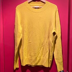 NWT The Rail Yellow Sweater